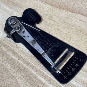 2045 Kd Tools Tire Depth Gauge And Riveted Brake Linings Measurement Tool Vtg Usa