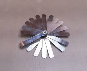 2274 Kd Tools Metric Spark Plug Feeler Gauge .04 To 1.00mm Model