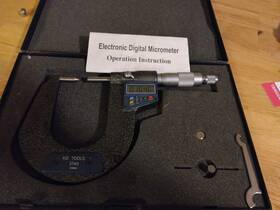 3745 Kd Tools Digital Micrometer 3-1/2-inch Depth Extra Battery