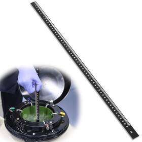 1642 Kingdder Liquid Nitrogen Measuring Stick Ruler Reads 1-56cm Precise Black