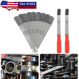 Kyqp0280 Ky-auto Offset Valve Tappet Gauge Set A308 Premium 11-blade Feeler 0.004 Inch To 0.014