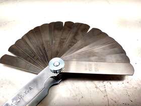 Fg-35-a Lang New Feeler Gage 26 Leaf Blades .0015 To .035 Made In Usa