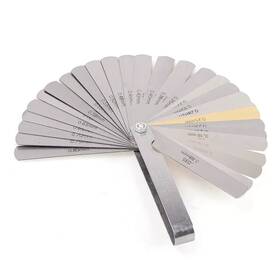 Lk-bf-001 Lencool Racing 10pcs 32blade Feeler Filler Gauge Spark Plug Gap Metric Imperial Measuring Brass