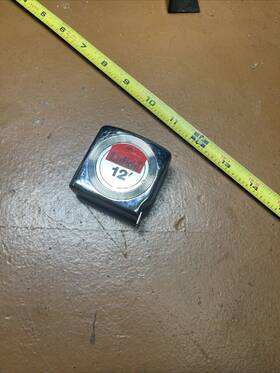 W6212 Lufkin Nos Usa 12 Foot Yellow Blade Tape Measure Open Box