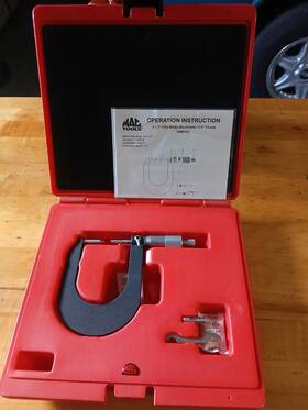 Mac Tools Dbm133 Disc Brake Micrometer
