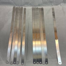 Fg003l Matco Fg019l Fg032l 12 Inch Feeler Gauges Lot Of 11 See Notes