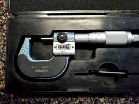 193-211 Mitutoyo 193 211 1 Inch Mechanical Outside Micrometer With Digital