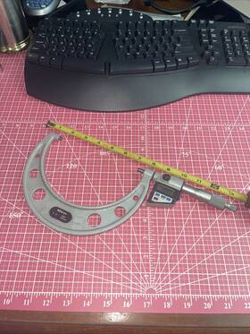 293-752-10 Mitutoyo Japan 5 - 6 Inch 0001 .001mm Digital Outside Od Micrometer 293-752 Tested