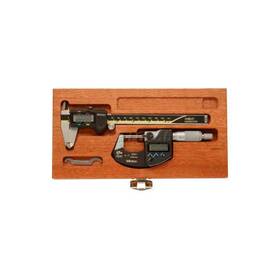 64pka076b Mitutoyo 64 Pka076 B Digimatic 2 Piece Caliper And Micrometer