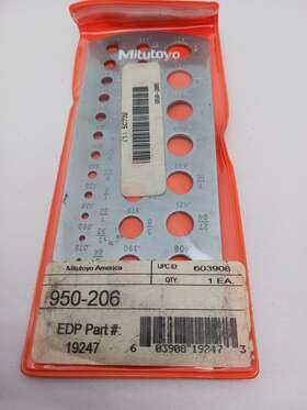 950-206 Mitutoyo Drill Gauge