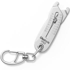 Olsa Tools 1753 Bolt Size Finder Keychain - 8-25mm And 5/16 To 1 Inch Metric Sae