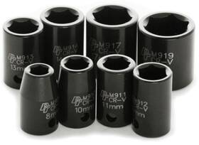 M589db Performance Tool 8pc 3 8 Dr Met Impact Skt Set