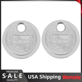 Skwispgap2sk002-fl Performance Tool For Spark Plug Gap Gapper Gauge Feeler Coin Set Of 2