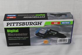 63647 Pittsburgh Sae/metric Digital Micrometer - New