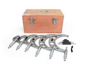 Pow152006 Powerhouse Outside Micrometer Set - To 6in