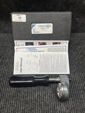 Ds1f24czhm Precision Instruments 1/4 Inch Drive Torque Driver Wrench Dial Indicating 0-24 In/oz