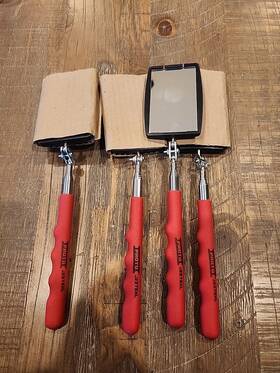 J2373xl Proto Inspection Mirrors Lot Of 4