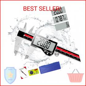Qfun 060843020226 Digital Caliper Electronic Measuring Tool Precision Vernier Cali