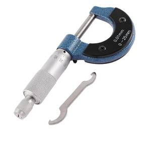 Rannb 704630708731 Micrometer 0-25mm 0.01mm Grad. Outside 5 To 5.9 Inches