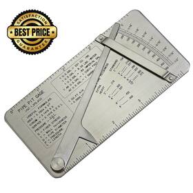 Riverweld 707242407733 Pipe Pit Welding Gauge Gage Test Ulnar Welder Zzzz-s Silver