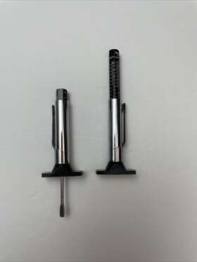 65140 S&g Tool Aid 2x Vintage Tire Tread Depth Gauge W Pocket Clip