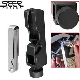 Oip015-bk-bhw Seer Designer For Most 10 12 14mm 16mm Spark Plugs Universal Plug Gap Tool With Gauge