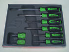 Sgdx80bg Snap On Eight Piece Screwdriver Set