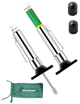 Xlam001 Shyahnglai Tire Tread Depth Gauge Kit 2 Pack - 1/32 Inch High-accuracy Metal Pencil