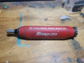 0608900012 Snap-on Qdriver4 Adjustable Torque Screwdriver 5-40 In-lb Hex Drive