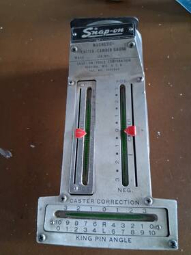28953 Snap-on Magnetic Caster- Camber Gauge Wa40 A