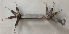 309w Snap-on Vintage Spark Plug Gapper Gauge Made In Usa