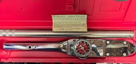 602-fu Snap-on Torqometer Te 3/4 Inch Drive 600 Foot Pounds/very Clean See Pictures