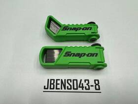 7442005 Snap-on Tools Usa Green 2pc Offset 45 Degree And Straight Feeler Gauge Blade Sets