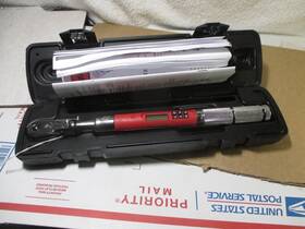 Snap-on Atech1fqs240 Red 1/4 Inch Dr Quick Release Techangle Flex Head Torque Wrench