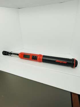 Snap-on Atech2f125 Tools Red 3/8 Inch Drive 5-125ft Lb Flex Head Torque Wrench Atech2f125rb