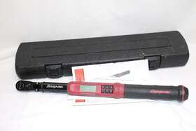 Snap-on Atech2f125vr 3/8 Inch Drive Flex-head Techangle Torque Wrench 5 125 Ft-lb