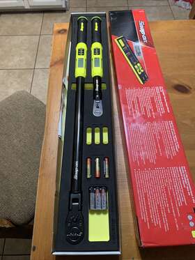 Snap-on Atechfset01hv Tools New 2pc Techangle Flex-head Torque Wrench Foam Set