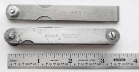 Fb-310 Snap-on 2 Thickness - Feeler Gauges Fb 310 Lufkin Rule Co. 126t / Mechanic