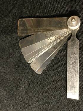 Fb-310a Snap-on Usa Feeler Gauge Set Vintage Machinist Tool Automotive
