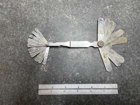 Fb-326 Snap-on Vintage Fb 326 Usa-z Feeler Gauge Automotive