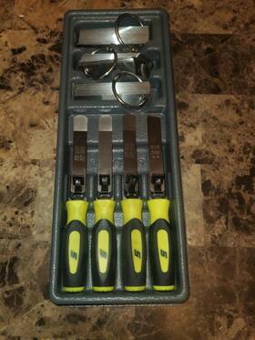 Fb336hv Snap-on Fb336 Tools Hi-viz Soft Grip Interchangable Feeler Blade Gauge Set