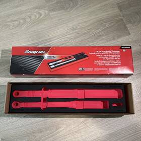 Fmtq01ab Snap-on New Red Foam Organizer For 2pc 3/8 Inch Drive Torque Wrench Set