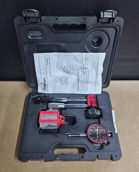 Ga3645a Snap-on Dial Indicator Set With Conforming Magnetic Base