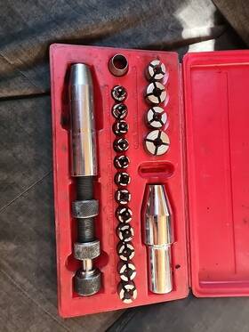 Pb21-a37 Snap-on Usa Clutch Aligner Quick Alignment Tool Set In Pb21 Case Free S/h