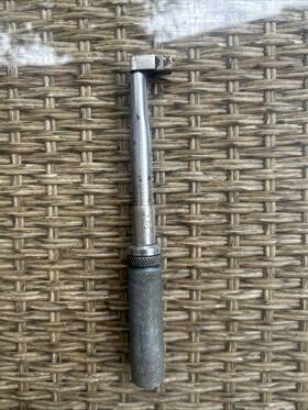 Qj-217 Snap-on 3/8 Inch Drive Torque Wrench 10-200 In-lb