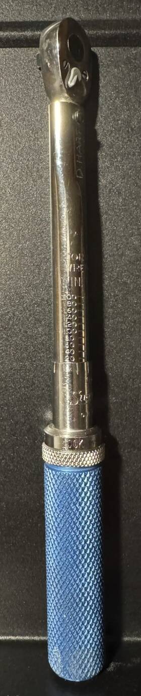 Qjr-117a Snap-on 1/4-inch Drive Adjustable Torque Wrench 30 200 In-lb Series A
