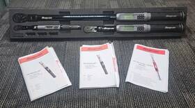 Ftmq048 Snap-on Tools 3pc Techangle Flex-head Torque Wrench Set