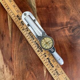 Tq-25-l Snap-on Vintage Torqometer Tq25l 300 Inch Lb. 3/8 Drive