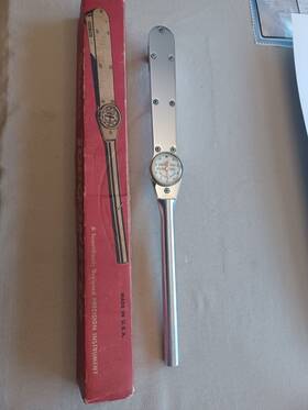 Tq252 Snap-on Tools Torqometer 3/4 Inch Drive 250 Foot Pound Torque Wrench Must See