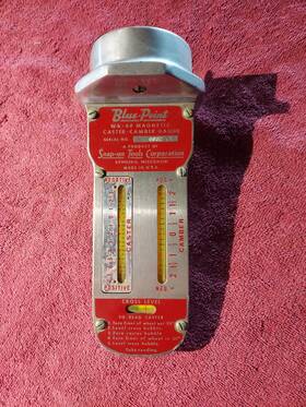 Wa-60 Snap-on Wa60 Magnetic Caster Camber Wheel Alignment Gauge